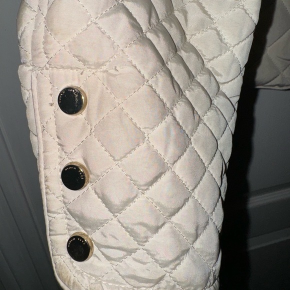 Zara Women Cream Colored Quilted Puffer Jacket Size XL (check measurements) - Picture 7 of 11